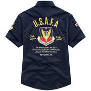 Men's Fashion Casual Vintage Embroidered Shirts